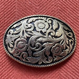 Floral Belt Buckle